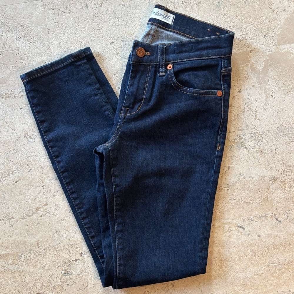 Madewell size 25‎ Women's Dark Blue skinny skinny Jeans